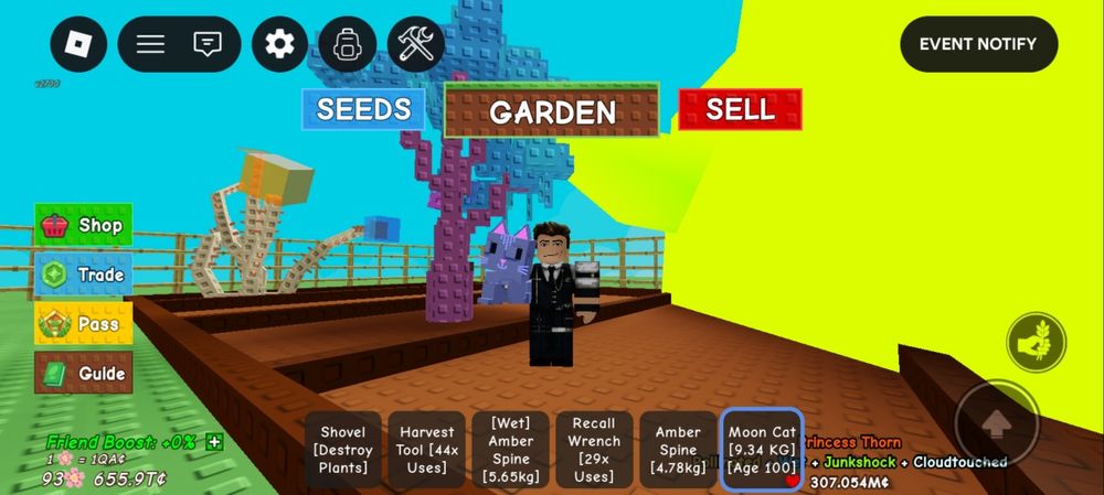 Moon cat grow a garden