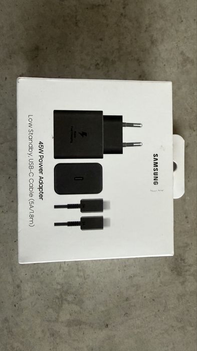 Incarcator Samsung 45w + cablu usb c 1,8m