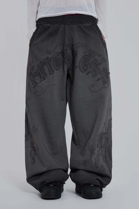 Jaded London Faithless Applique Joggers (L)