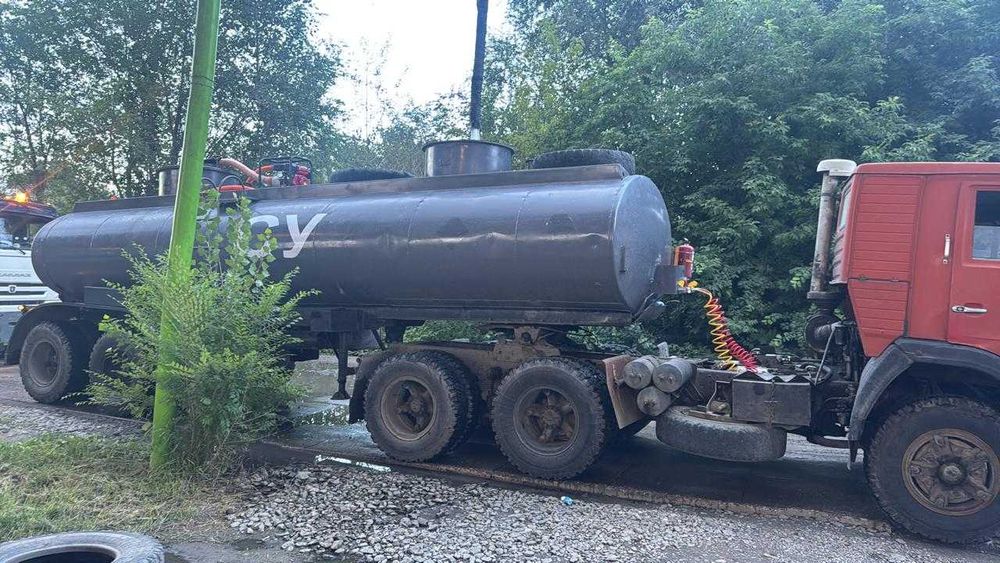 услуги водовоза, полив