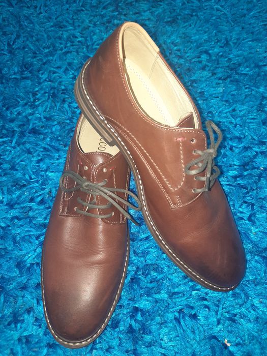 crampoane adidas m.42, pantofi maro m.40, adidași negri cu alb