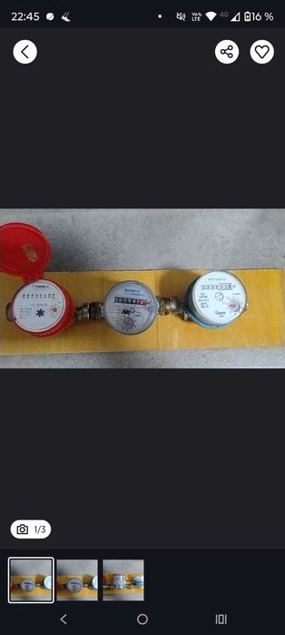 Apometre pentru apă caldă și rece - Romstal și Timely