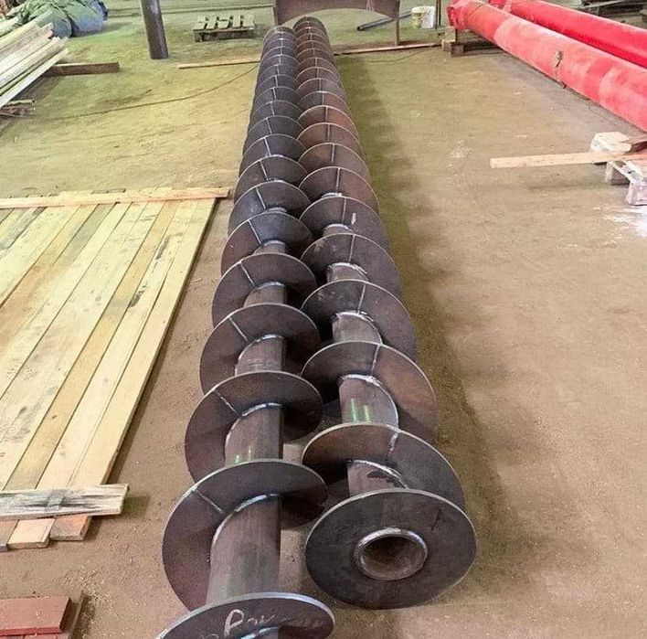 Шнек, Шнековый спираль, Витки шнеков, Шнековые транспортеры под  заказ