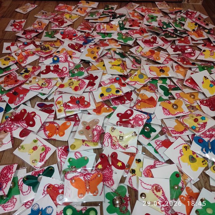 Бутикови ръчно изработени мартенички лично от мен на едро, ЕВТИНО!