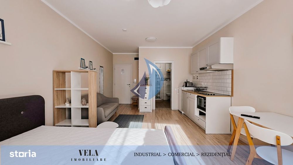 Studio semicentral, mobilat/utilat, zona excelenta
