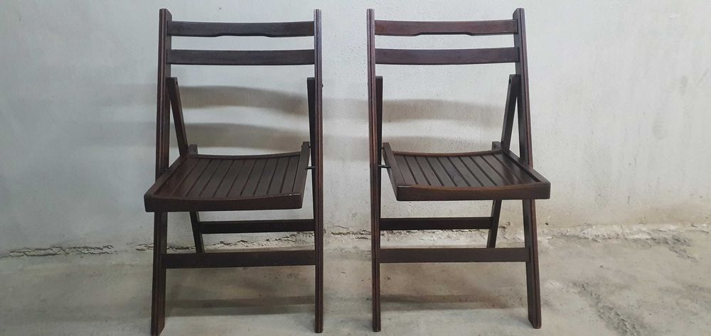 Сгъваеми столове винтидж антики