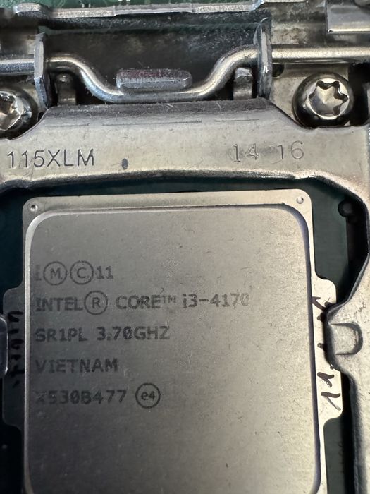 Intel core i3 4170+дъно +RAM