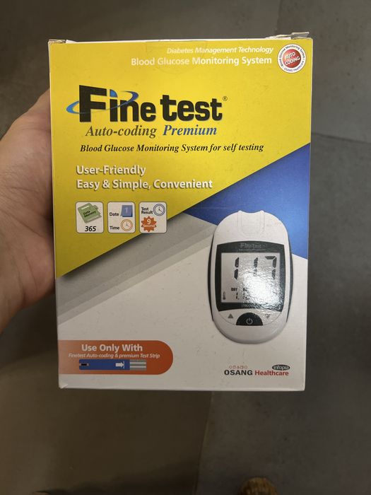Глюкометр Fine Test Auto Coding Premium