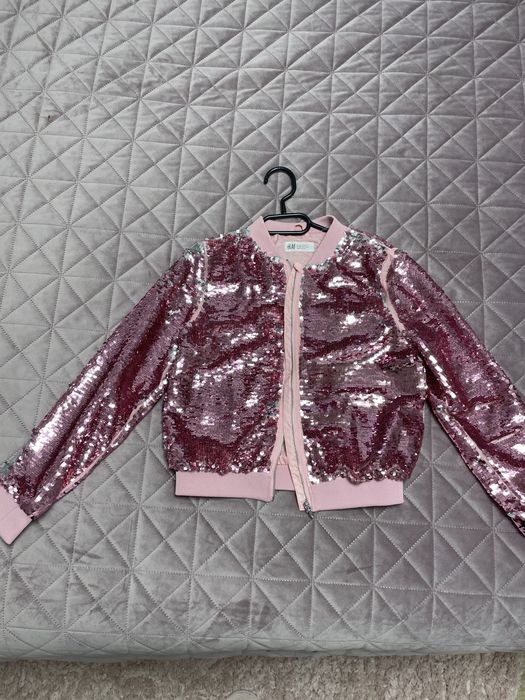 Jacheta cu paiete h&m