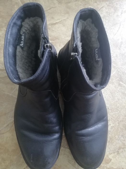 Продам сапоги кожаные мужские 39 р 15000тг