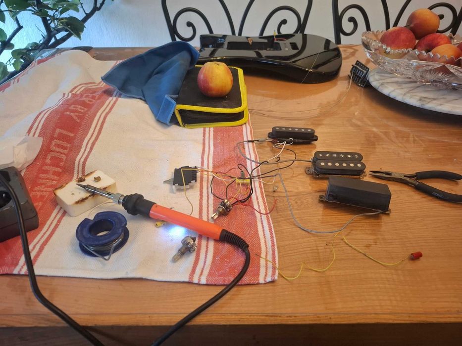 corzi chitara clasica acustica electrica piese reparatii intretinere