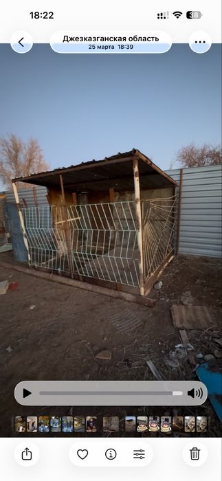 Вольер для собаки 3^2