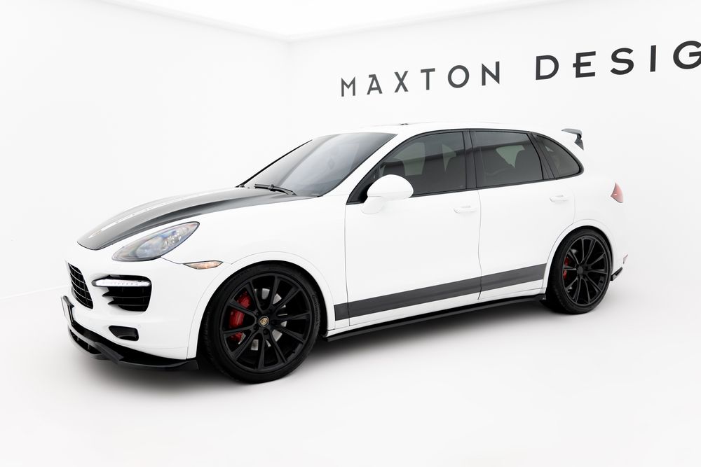 Добавки за прагове Maxton design за Porsche Cayenne Mk2 (2010-2014)