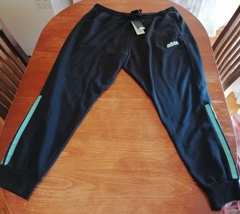 Долница Adidas XXL черно/тюркоаз