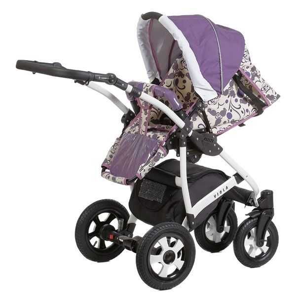 Количка 2 в 1 DIZAJN BABY VIOLA