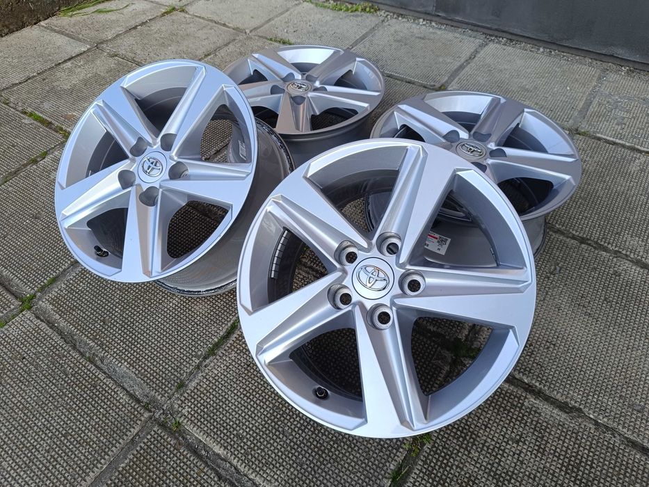 ОРИГИНАЛНИ джанти 16 ' цола 5x114,3 TOYOTA COROLLA AURIS / ТОЙОТА Корола Аурис + датчици