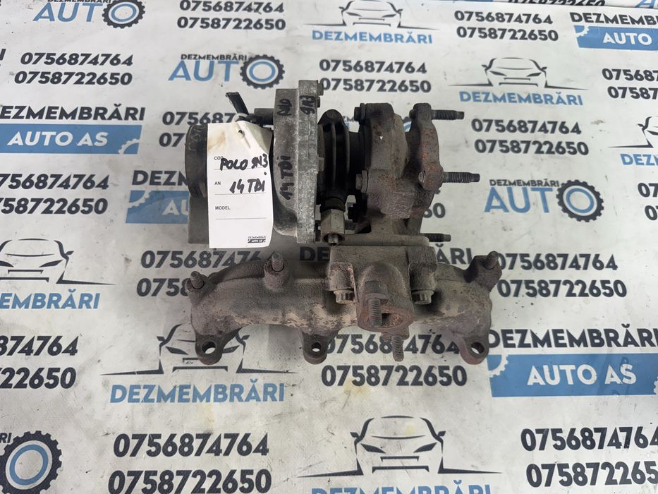 turbina turbo turbosuflanta 1,4 tdi polo 9n3