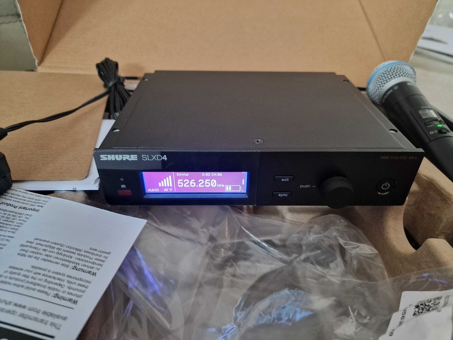 Shure SLX- D / Beta 58 A