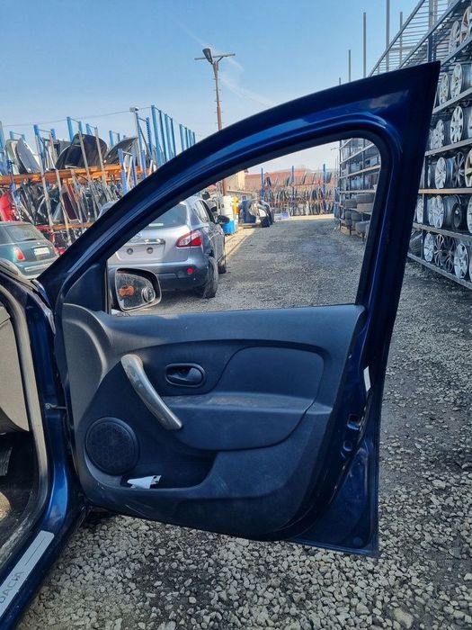 Usa Dreapta Fata Dacia Sandero 2 2012 - 2016 Hatchback 4 Usi Bleu Cosmos TERPR (1472)