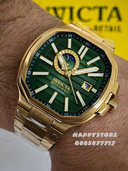 INVICTA Gravity Gold automatic 46 mm, Инвикта нов мъжки часовник