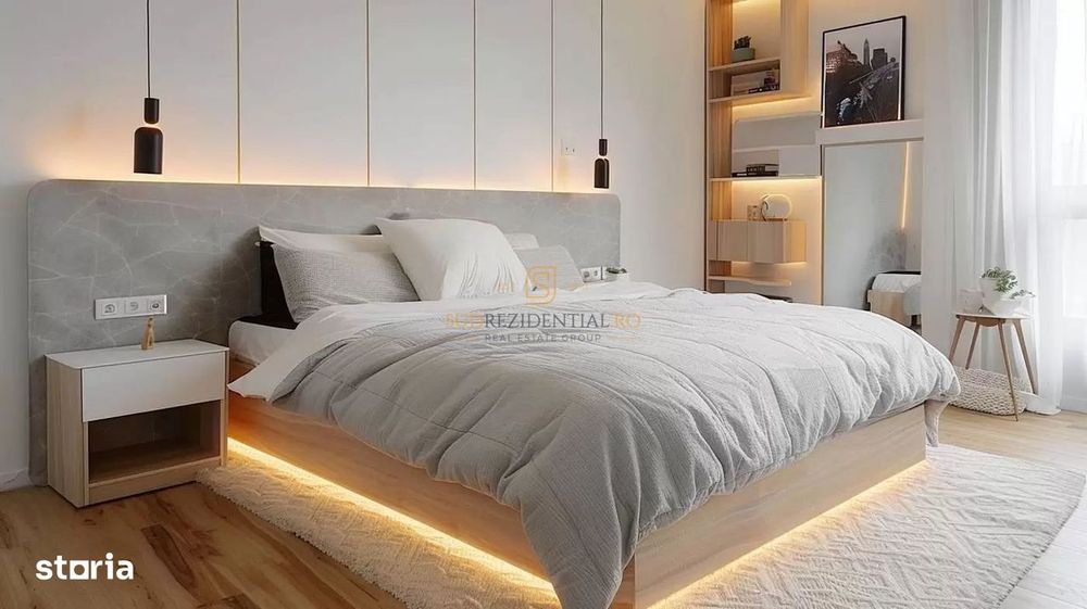 Apartament 3 camere de vanzare, bloc nou, Popesti,acces metrou Berceni
