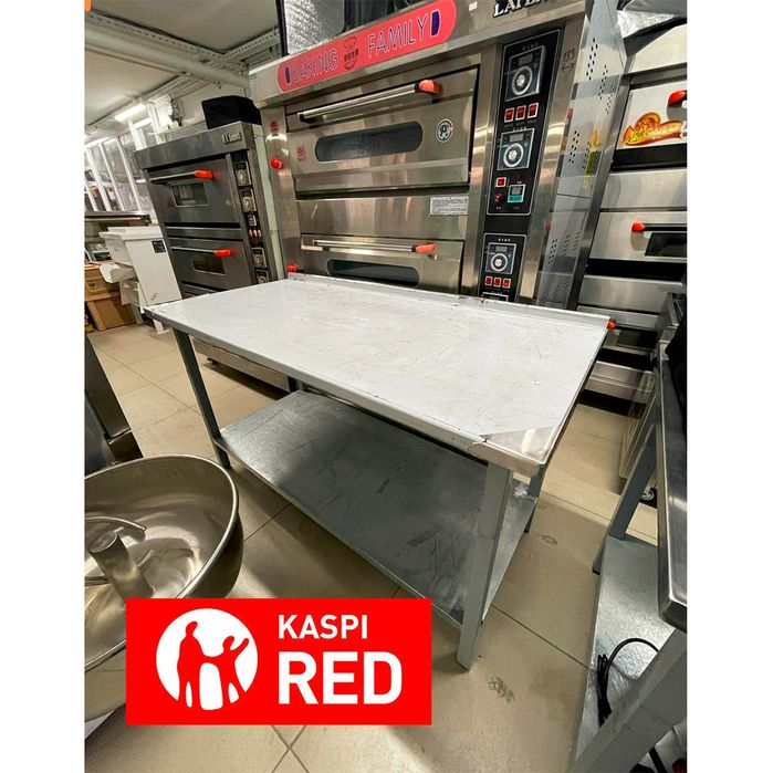 Стол стеллаж нержавейка