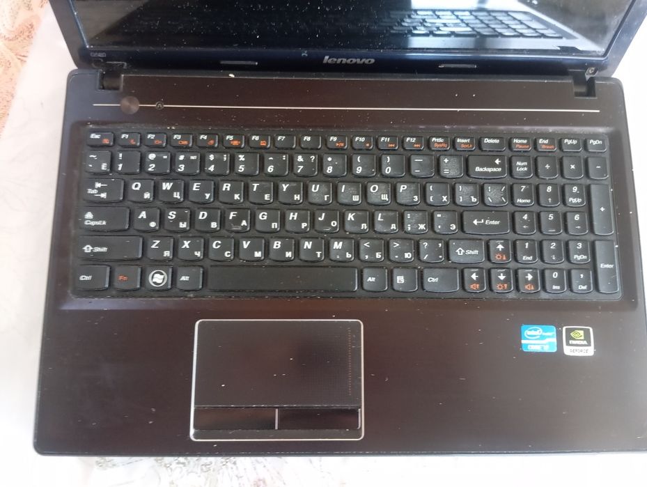Срочно продам ноутбук Lenovo g580
