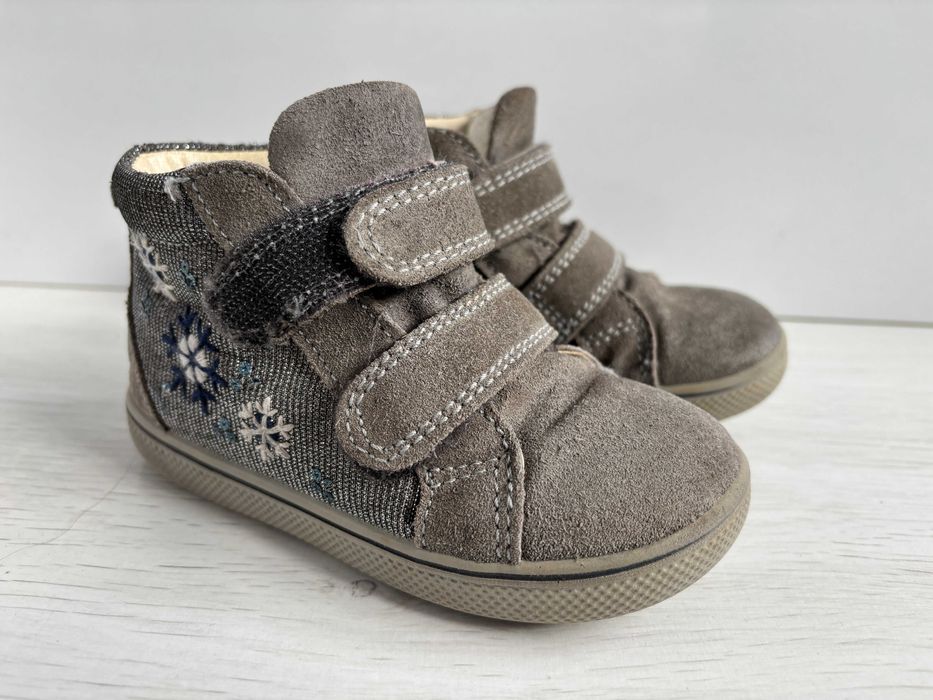 Детски кожени ботушки за момиче ZARA, PROTETIKA, PRIMIGI, р. 28 27 24