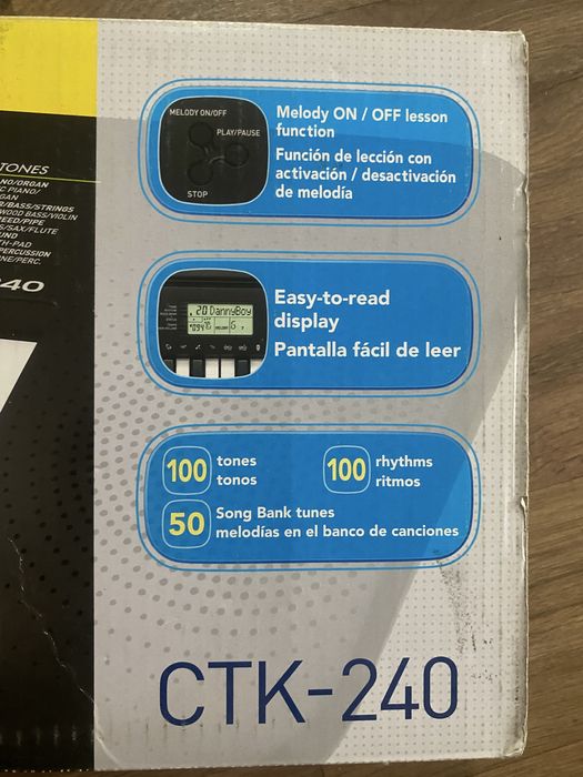 Синтезатор Casio СТК-240