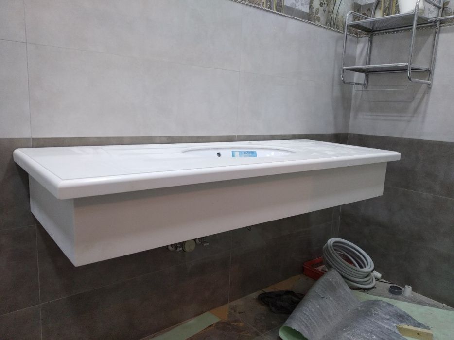 Столешницы из акрила от  90у.е кварц от 130-250 y.e