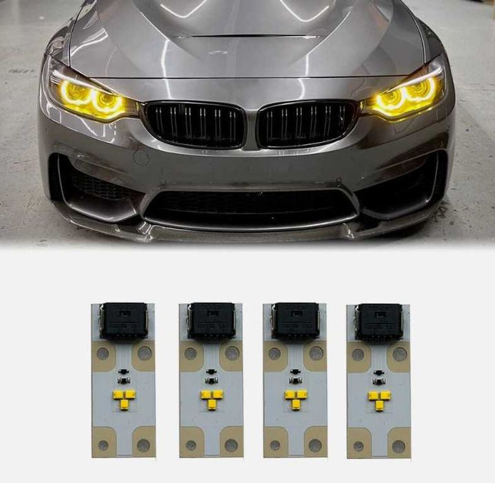 CSL Жълти ангелски очи BMW X3 F25 X5 E70 X6 E71 E92 F32 F33 F12 F13