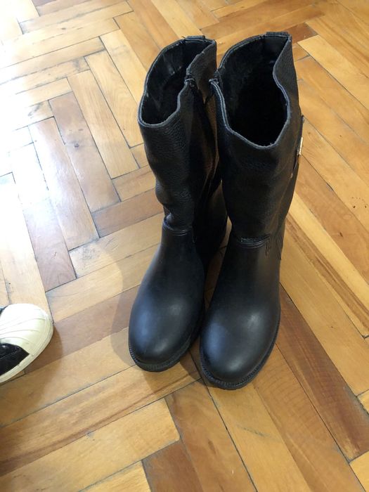 Cizme piele noi impermeabile dama 38