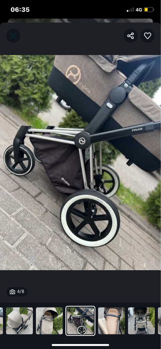 Коляска Cybex priam 2в1
