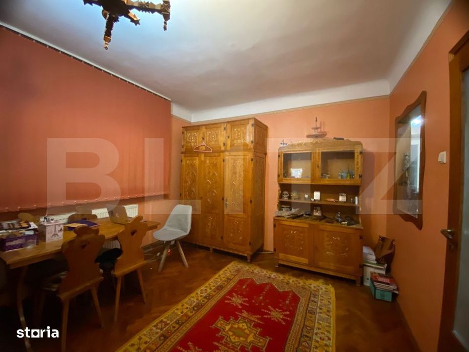 Apartament unic in vila interbelica de 3 camere, 130mp cu gradina