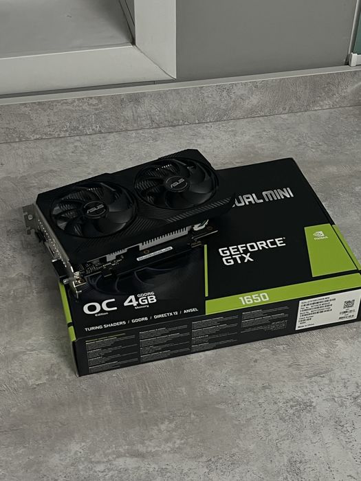 GTX 1650 4GB ASUS Dual OC edition