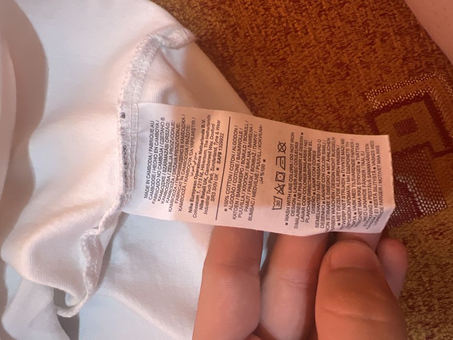 tricou jordan original alb