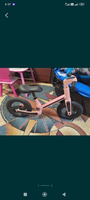Bicicleta fara pedale