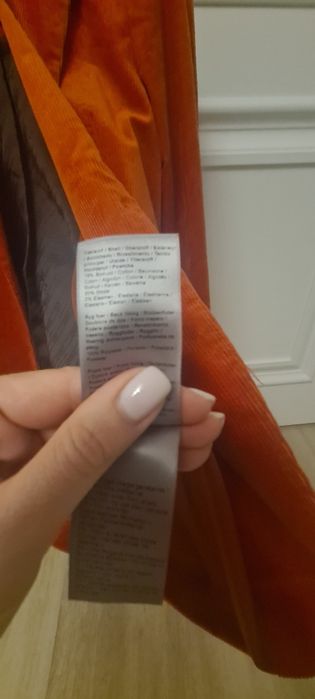 Sacou dama catifea Mos Mosh