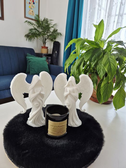 Sculptură Modernă "Celestial Angel" – Ediție Limitată Print 3D