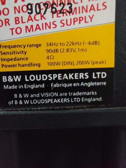 Boxe Bowers&Wilkins Vision DS4 100W/4Ohm