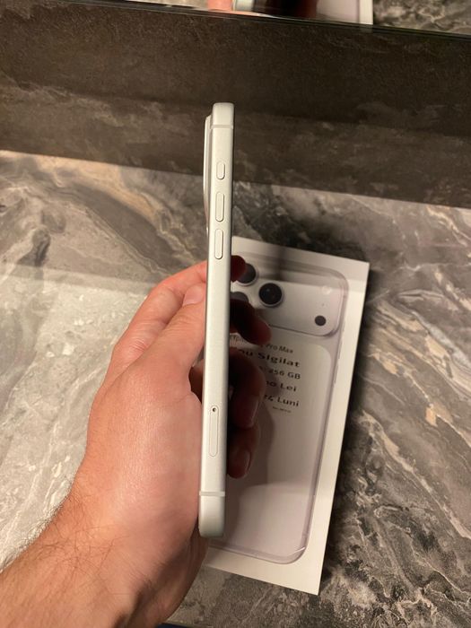 17 Pro Max Silver Impecabil 256gb