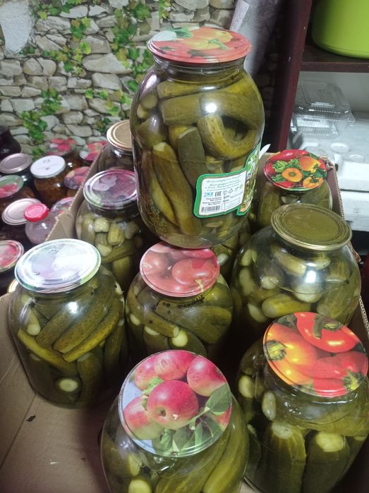 Продаю маринады салаты, варенье