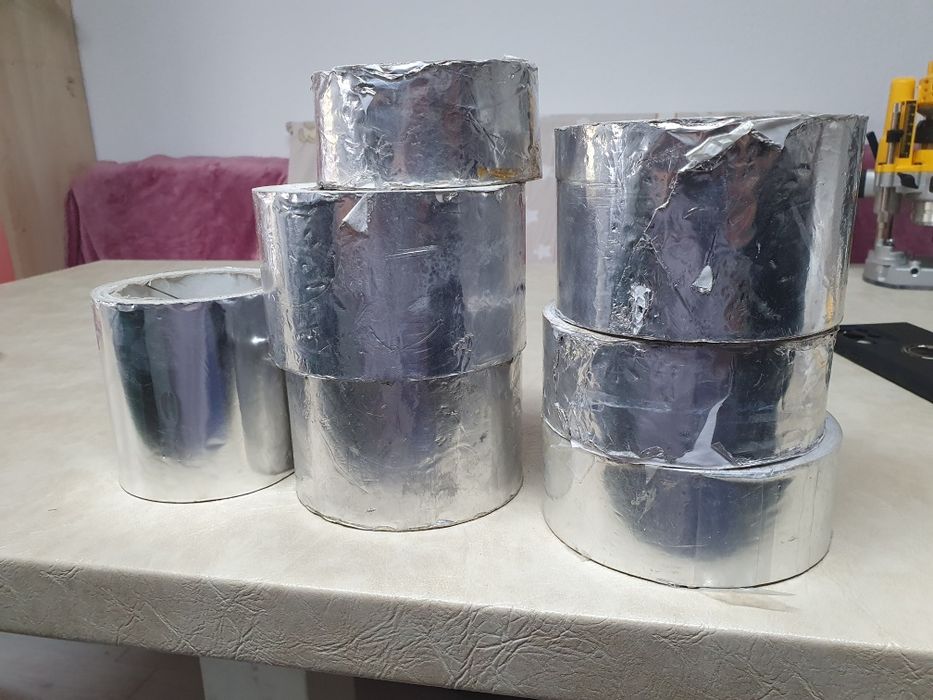 Banda adeziva de aluminiu