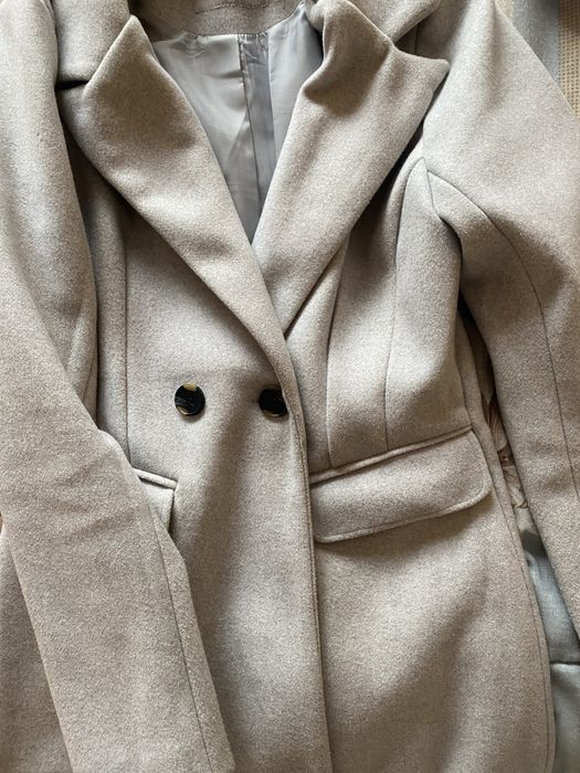 Дамско  сиво палто