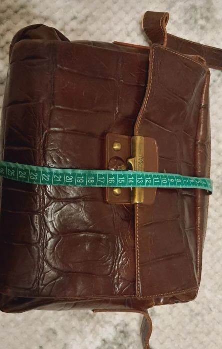 Geantă damă Mazzini Firenze din piele naturală, Made in Italy
