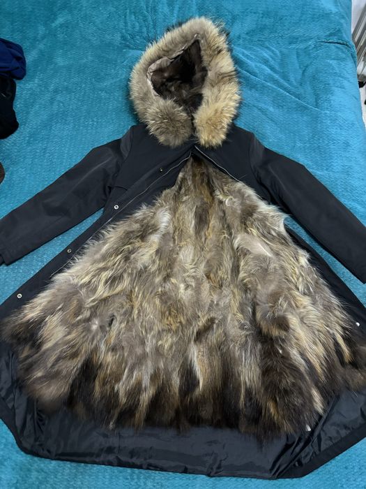Парка из натурального меха