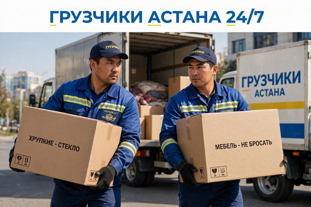 Услуги грузчиков 24/7