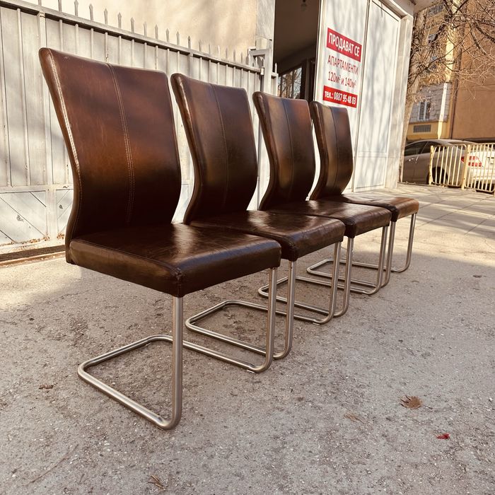 Дизайнерски трапезни столове-късен Baihaus