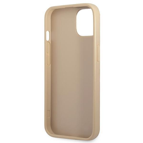 Guess hardcase saffianotriangle logo - дизайнерски кожен кейс за iphon