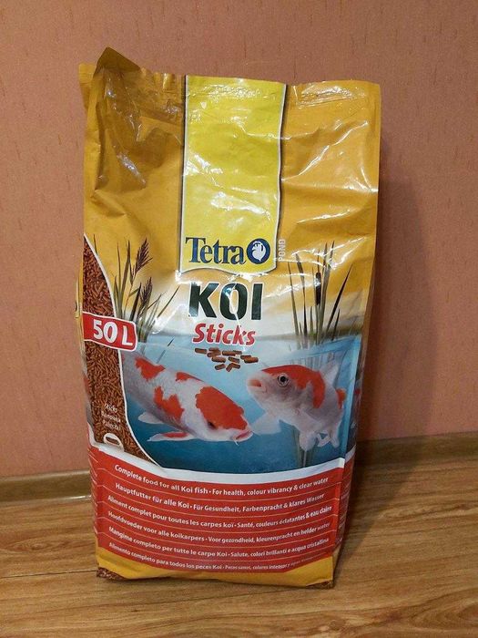 Tetra Pond 50л корм для рыб! Доставка по Ташкенту(бесп)